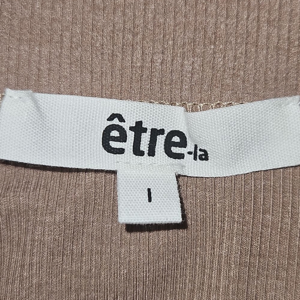 etre-la Elegant Beige Pencil Skirt - Picture 3 of 5